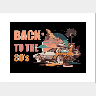 Back To The 80's Posters and Art